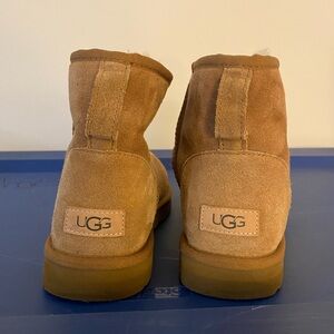 UGG Chestnut Suede Ankle Boots
